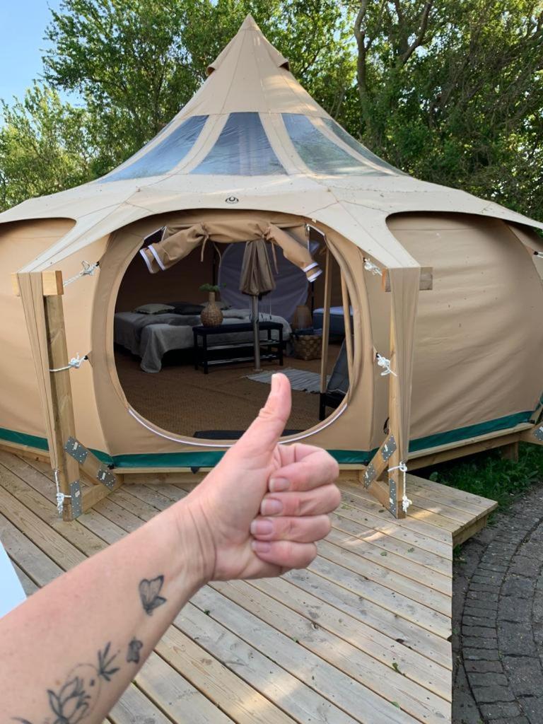 Romantic Luxus Glamping 1 Idestrup Zewnętrze zdjęcie